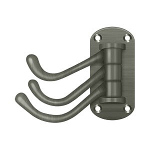 Triple Swivel Heavy Duty Hook (Multiple Finishes)