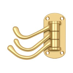 Triple Swivel Heavy Duty Hook (Multiple Finishes)