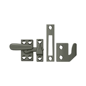 Window Lock, Casement Fastener, Small (Multiple Finishes)