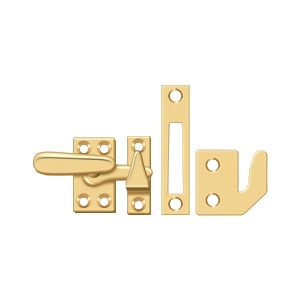 Window Lock, Casement Fastener, Small (Multiple Finishes)