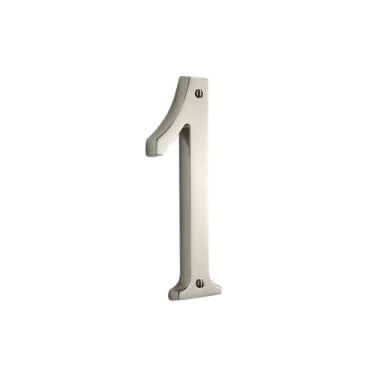 House Numbers - Lifetime Polished Nickel
