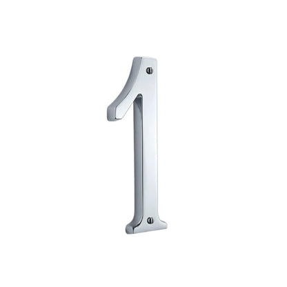 House Numbers - Polished Chrome