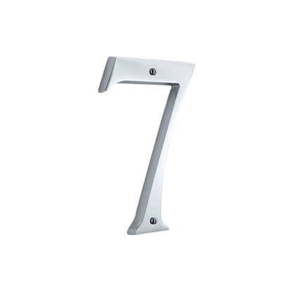 House Numbers - Polished Chrome