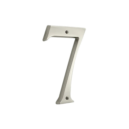House Numbers - Lifetime Polished Nickel