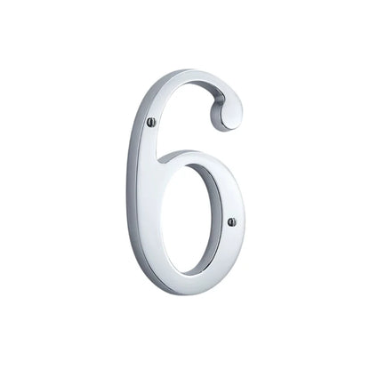 House Numbers - Polished Chrome