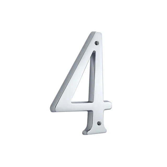 House Numbers - Polished Chrome