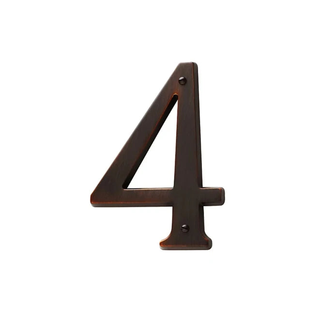 House Numbers - Venetian Bronze