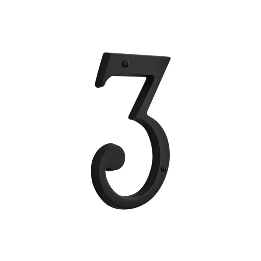 House Numbers - Satin Black