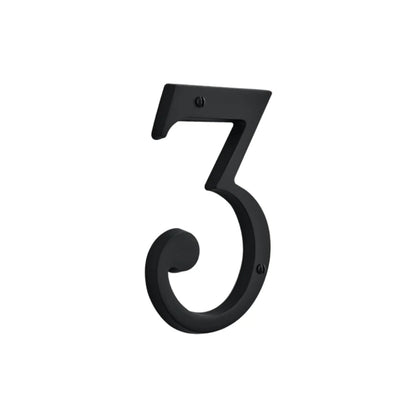 House Numbers - Satin Black