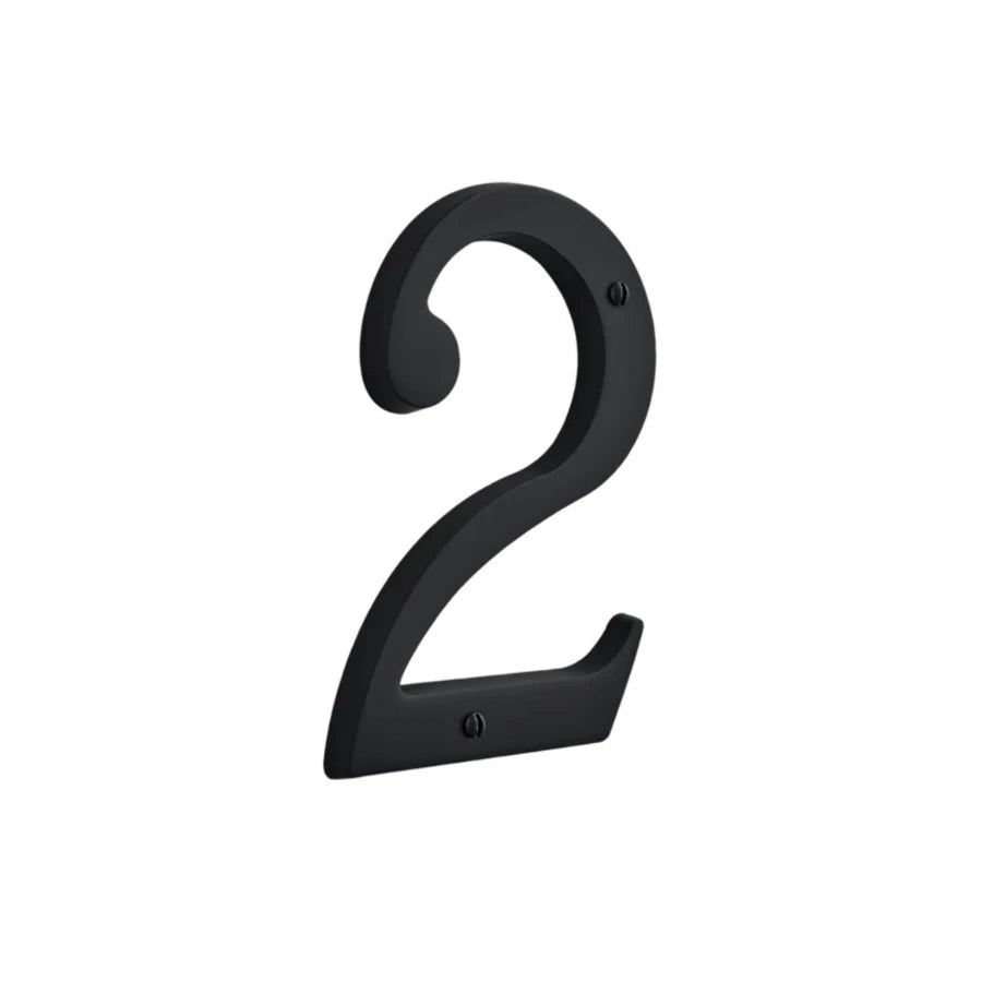 House Numbers - Satin Black