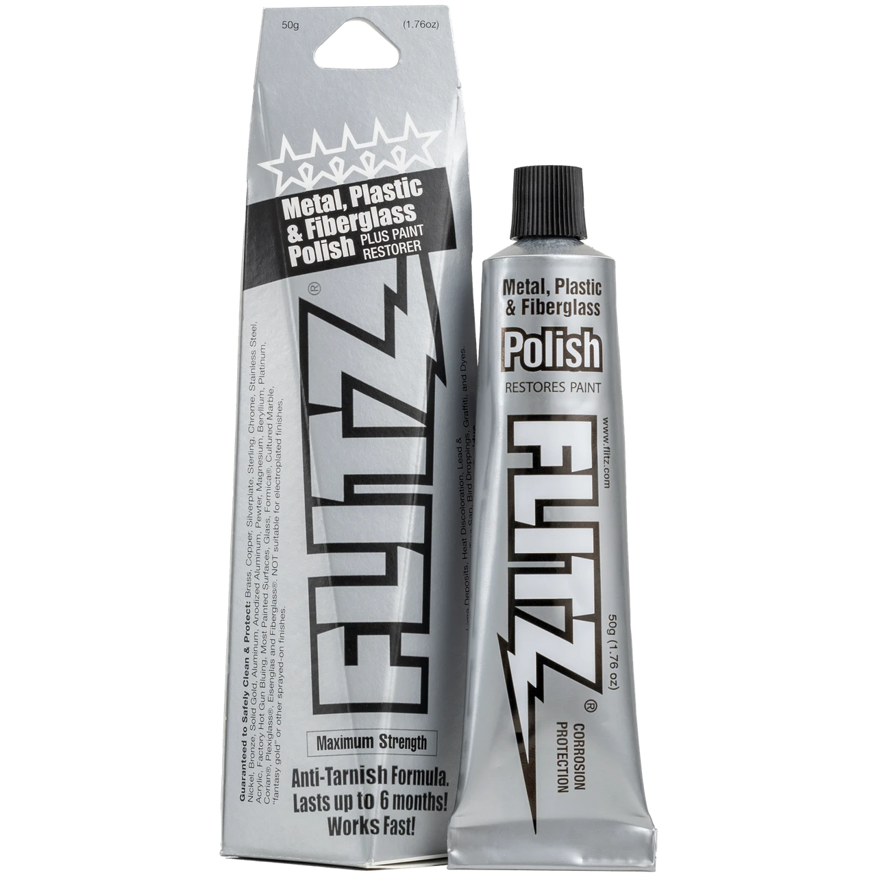 Paste Metal Polish also for Fiberglass, Plastic & Paint