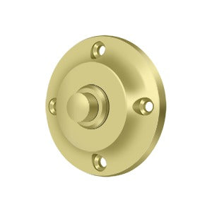 Door Bell Button, Round Contemporary