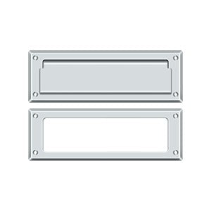 Mail Slot 8-7/8" with Interior Frame (Multiple Finishes)