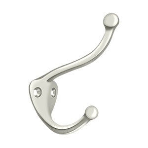 Contemporary Coat & Hat Hook (Multiple Finishes)