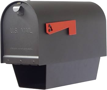 Steel/Aluminum Curbside Mailbox (Multiple Colors & Styles)