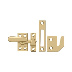 Window Lock, Casement Fastener, Small (Multiple Finishes)