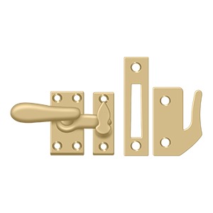 Window Lock, Casement Fastener, Medium (Multiple Finishes)