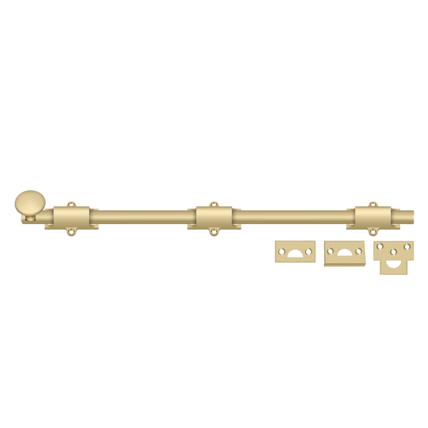 18" Surface Bolt (Multiple Finishes)