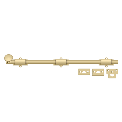 18" Surface Bolt (Multiple Finishes)