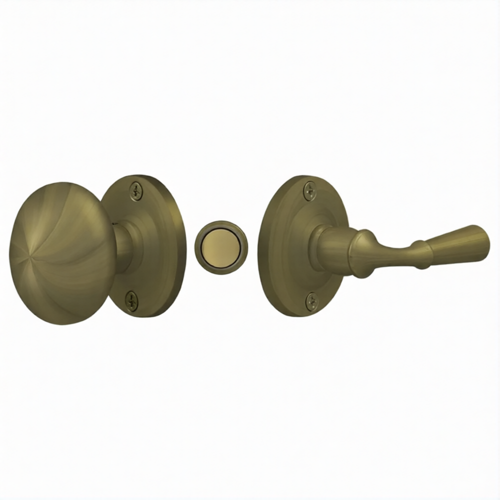 Screen Door Lock, Round, Tubular Lock