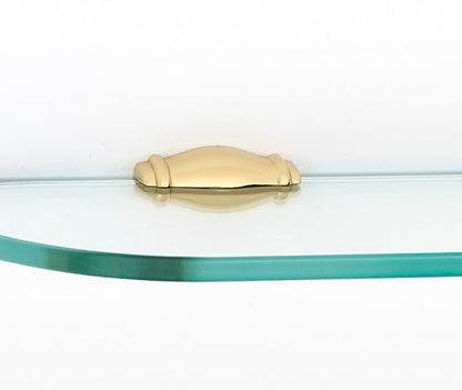 18" Charlie's Collection Glass Shelf