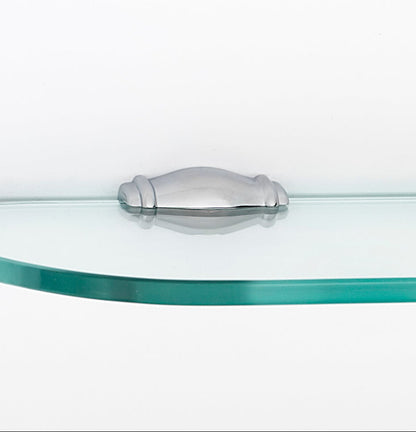 18" Charlie's Collection Glass Shelf