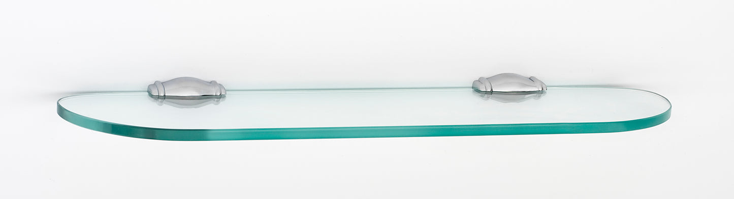 18" Charlie's Collection Glass Shelf