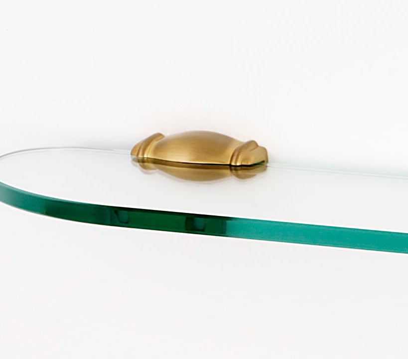 18" Charlie's Collection Glass Shelf