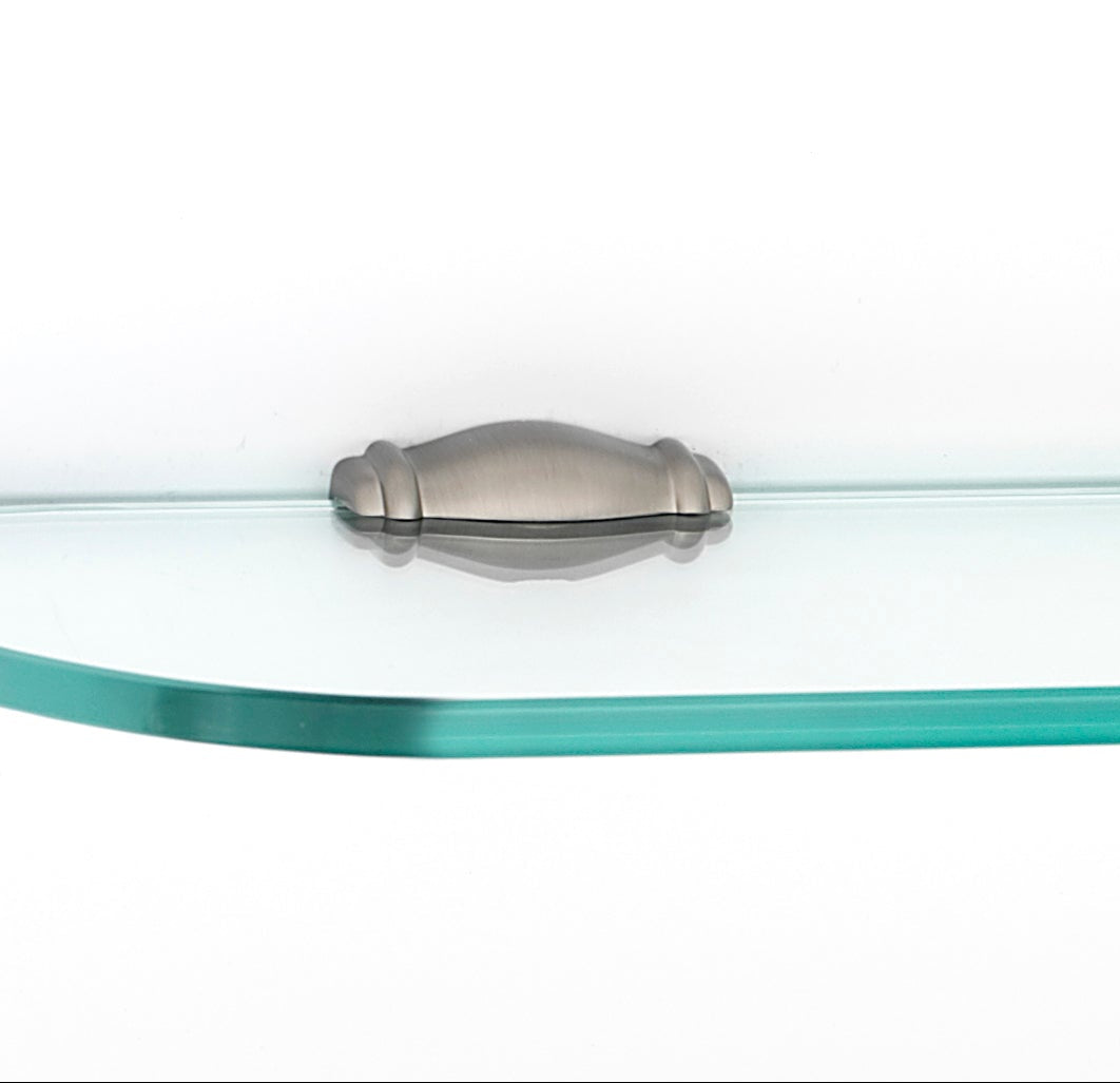 18" Charlie's Collection Glass Shelf