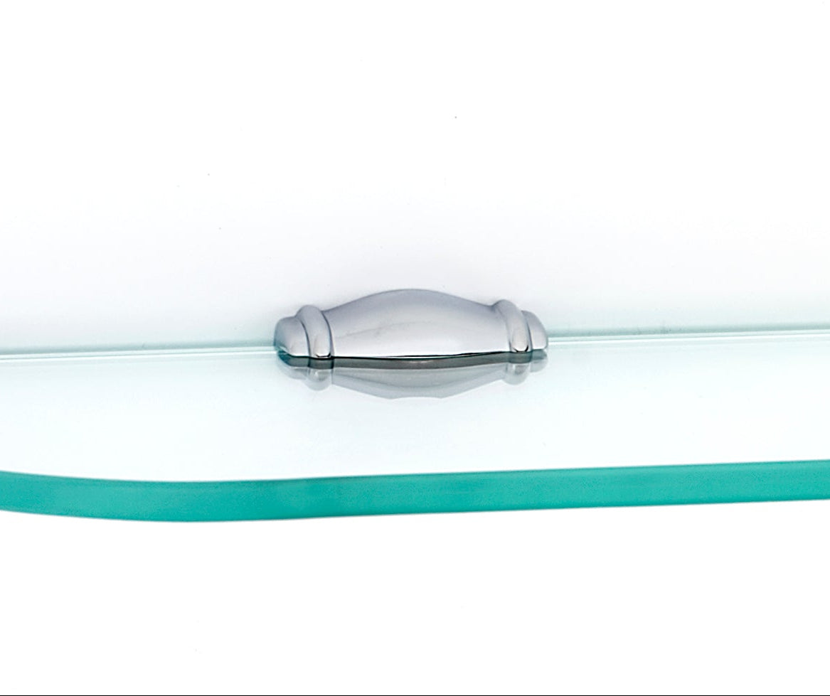 24" Charlie's Collection Glass Shelf