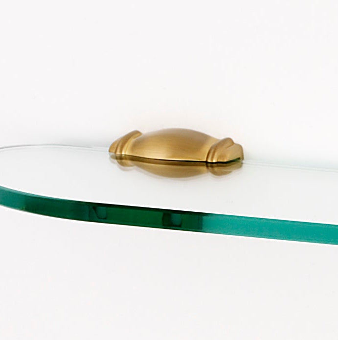 24" Charlie's Collection Glass Shelf
