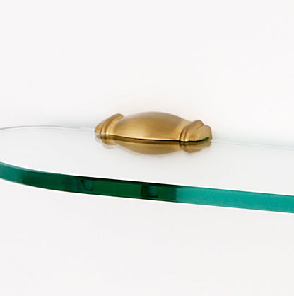 24" Charlie's Collection Glass Shelf