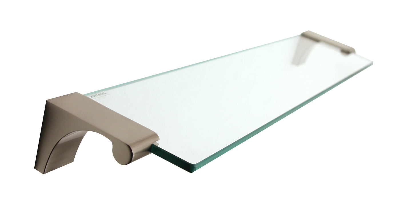 18" Luna Glass Shelf