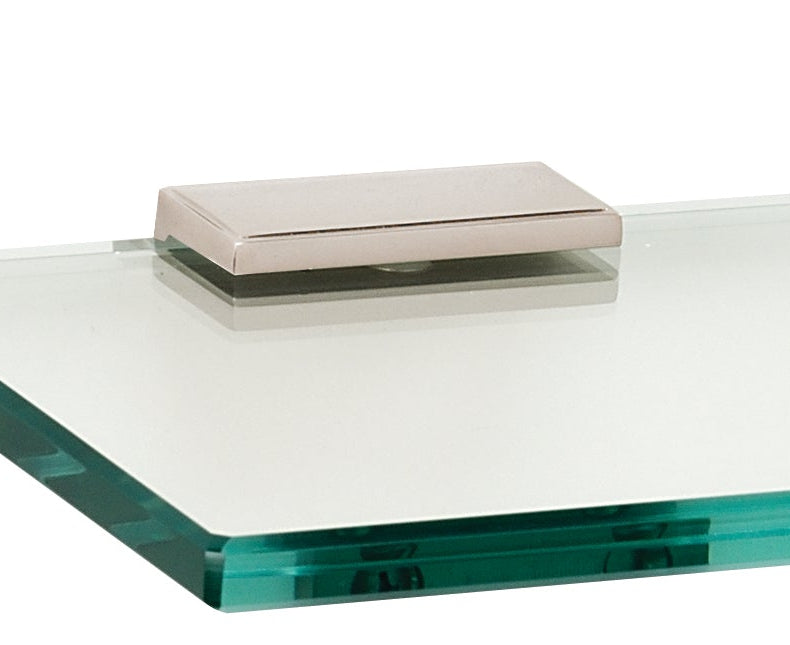 18" Arch Glass Shelf