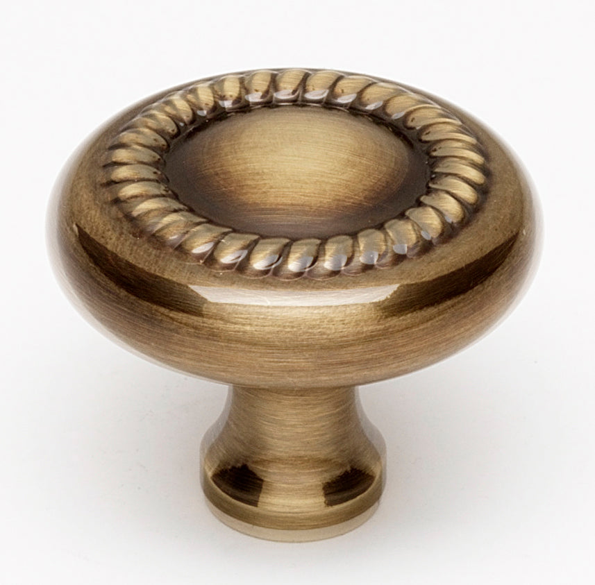 Rope Knob 1 1/4" (Multiple Finishes)