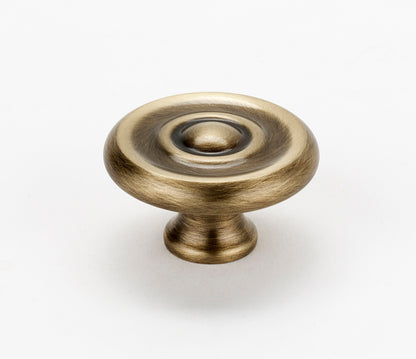Traditional Knob 1.25" (Multiple Finishes)
