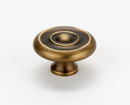 Traditional Knob 1.25" (Multiple Finishes)