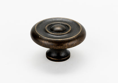 Traditional Knob 1.25" (Multiple Finishes)