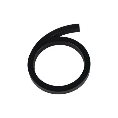 Modern House Numbers - Matte Black