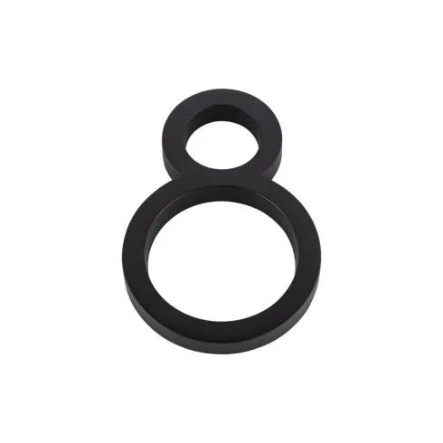 Modern House Numbers - Matte Black
