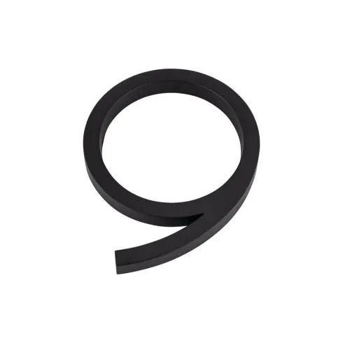 Modern House Numbers - Matte Black