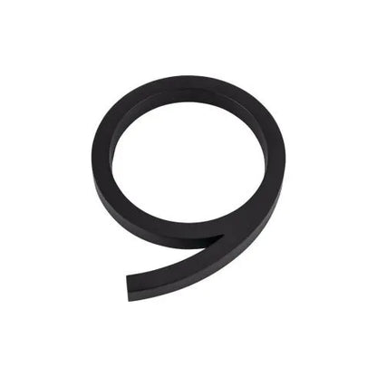 Modern House Numbers - Matte Black