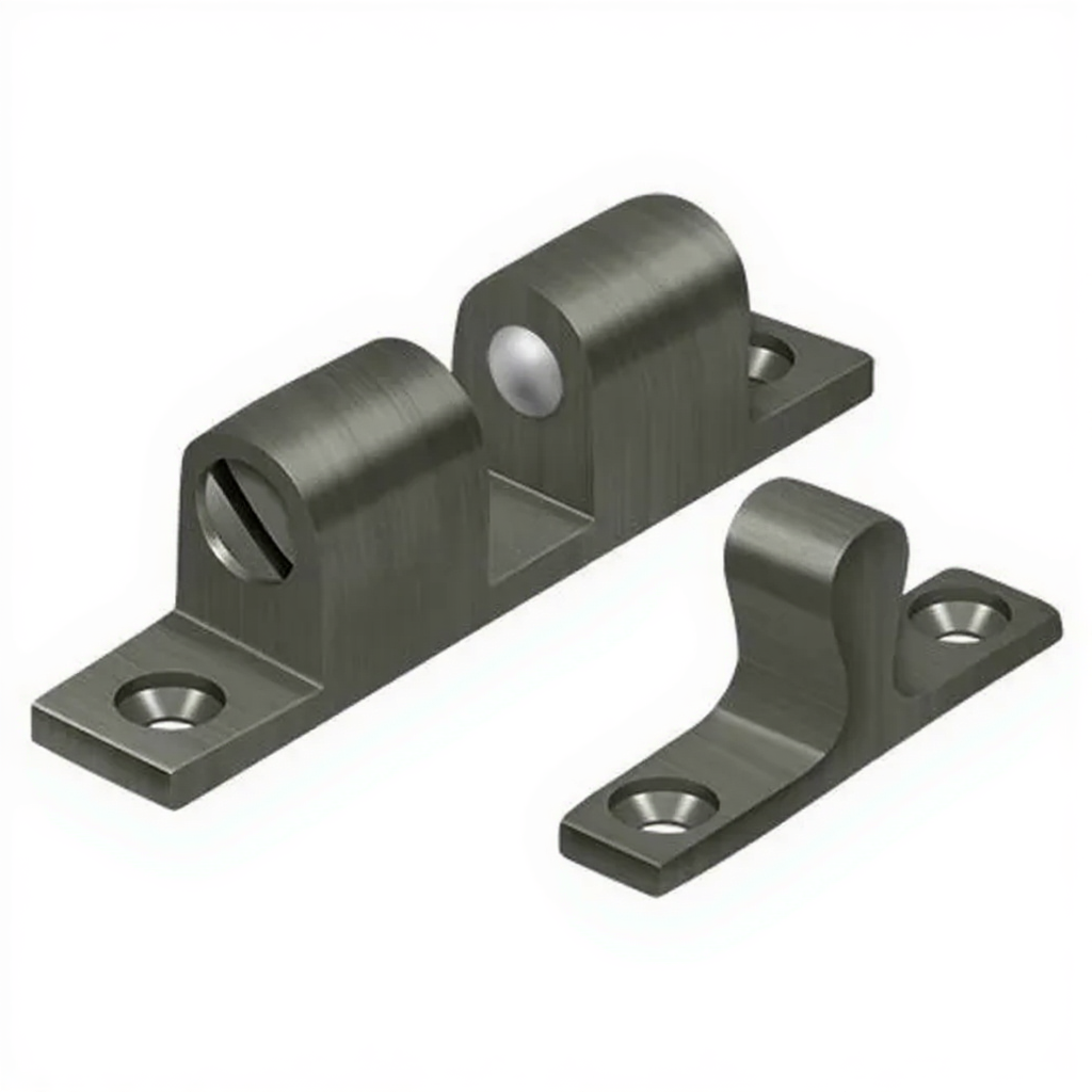 Ball Tension Catch 2-1/4" x 1/2" (Multiple Finishes)