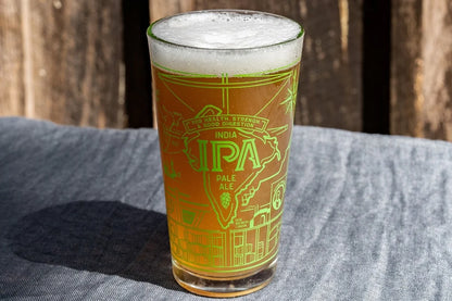 Beer Origins Pint Glasses