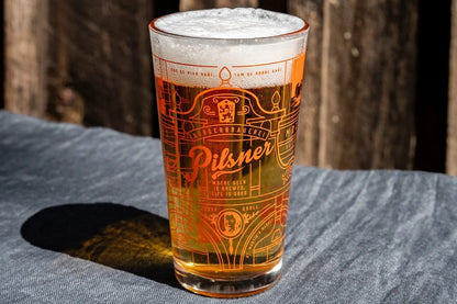 Beer Origins Pint Glasses