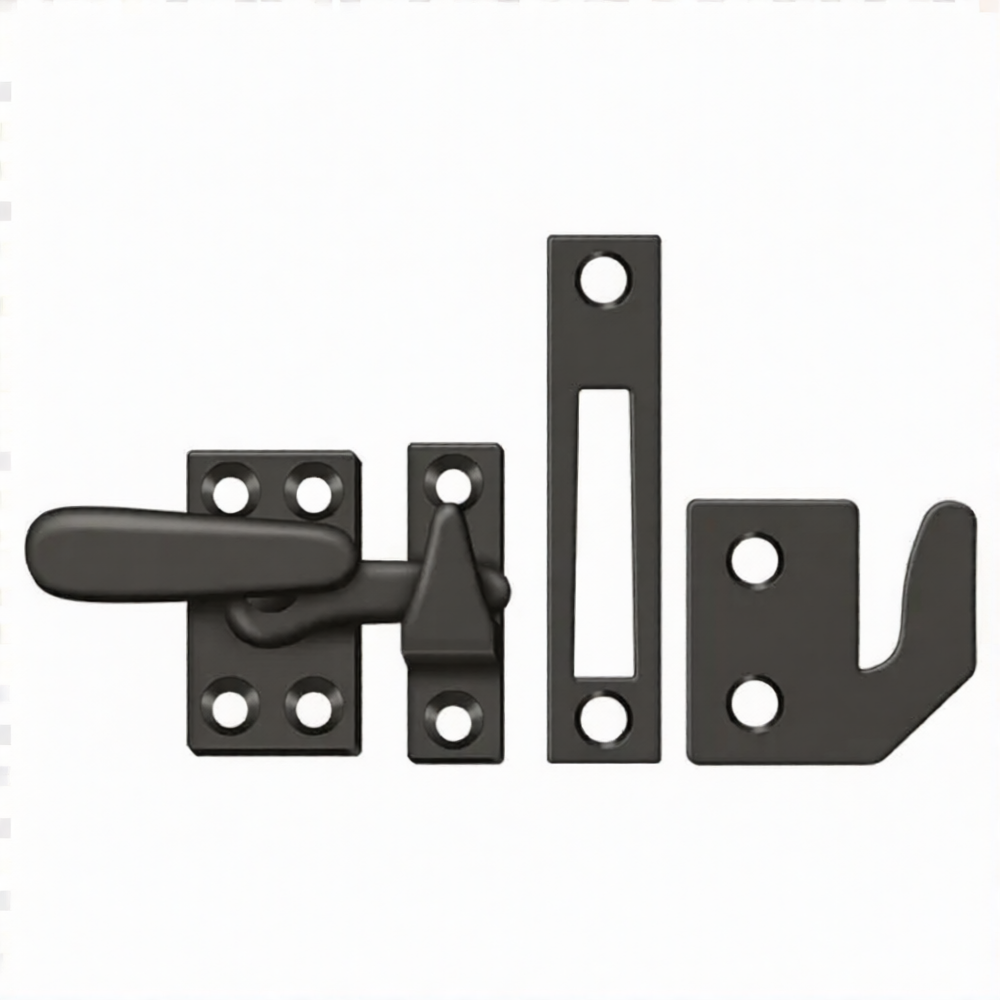 Window Lock, Casement Fastener, Small (Multiple Finishes)