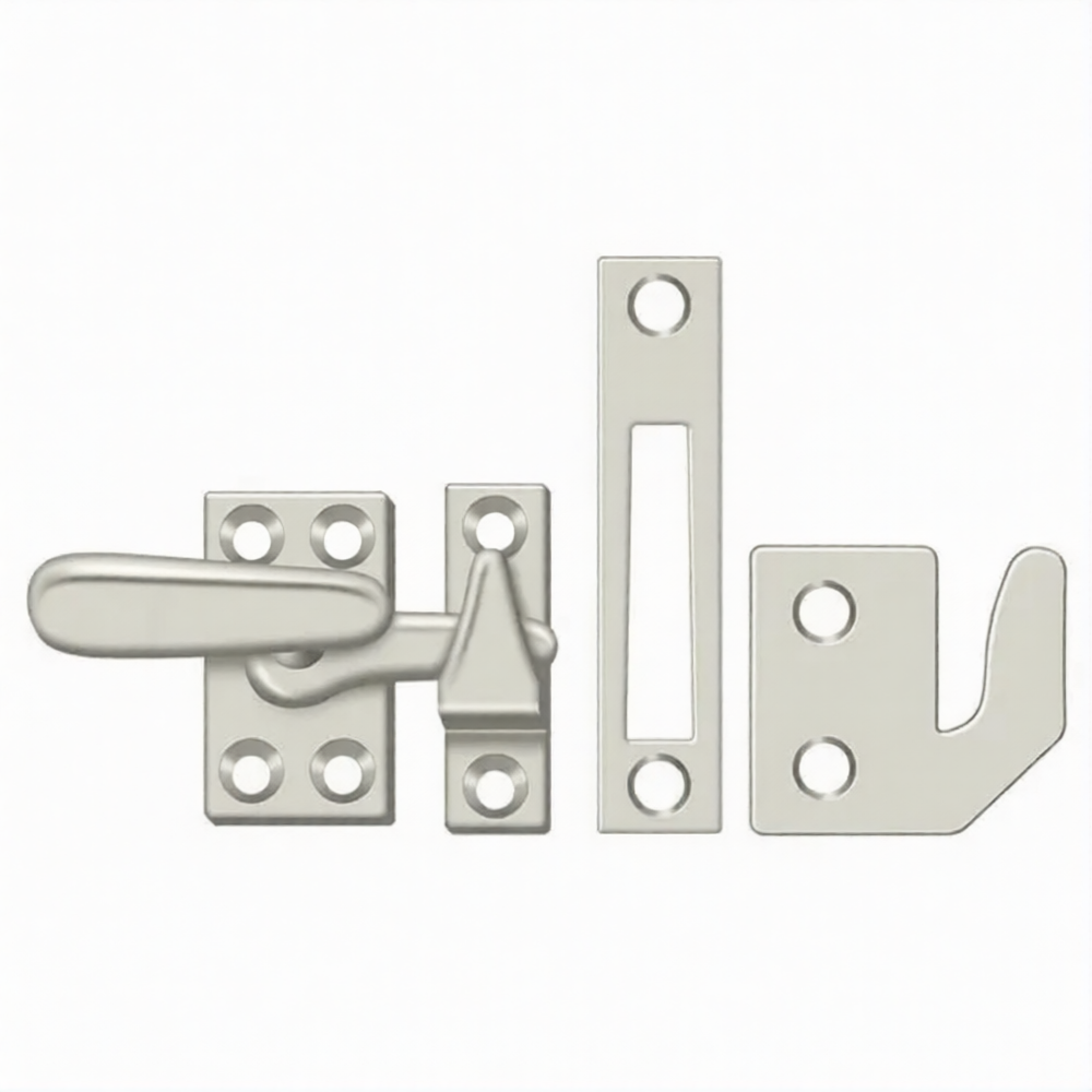 Window Lock, Casement Fastener, Small (Multiple Finishes)