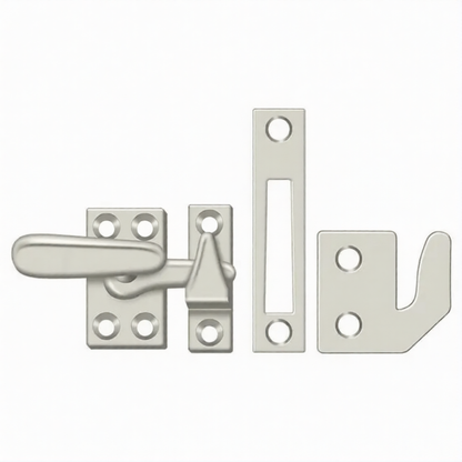 Window Lock, Casement Fastener, Small (Multiple Finishes)