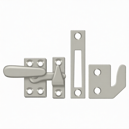 Window Lock, Casement Fastener, Small (Multiple Finishes)