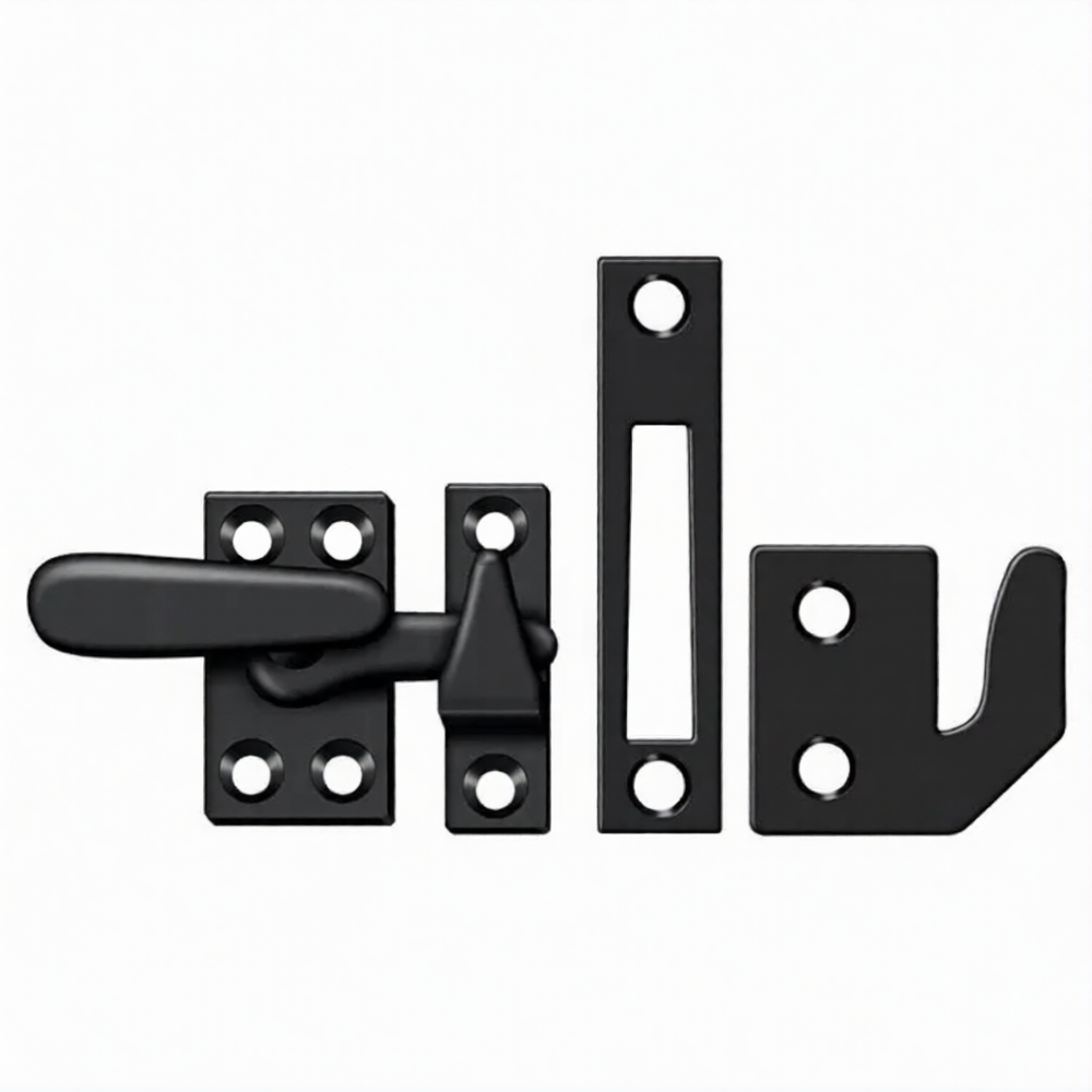 Window Lock, Casement Fastener, Small (Multiple Finishes)